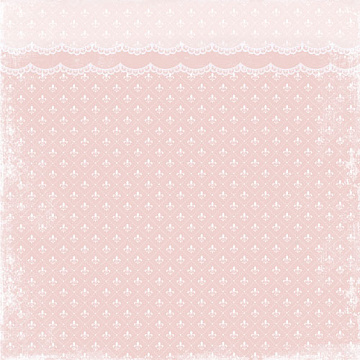 Blatt doppelseitiges Papier für Scrapbooking Baby Shabby #1-06 12"x12"