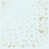 лист односторонней бумаги с фольгированием, дизайн golden dill mint, 30,5см х 30,5см