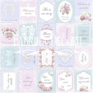Set of of pictures for decoration. Set №1 "Shabby Dreams".
