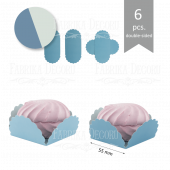 Набор картонных заготовок #010 color_Blue-shabby blue Набор картонных заготовок #010 color_Blue-shabby blue