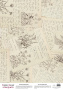 Деко веллум (лист кальки с рисунком) Botany summer Дневник натуралиста, А3 (29,7см х 42см)