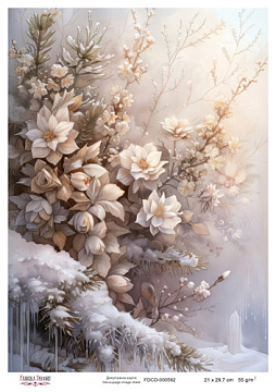 Decoupage card #0582, 21cm x 29,7cm