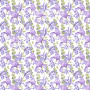 Sheet of double-sided paper for scrapbooking Majestic Iris #18-01 12"x12"
