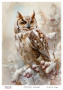 Decoupage card #0607, 21x29,7 cm