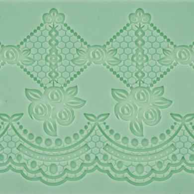 силиконовый коврик, венецианское кружево #27 - 2