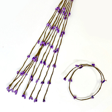 Willow sprig Purple 1pcs