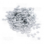 Sequins Stars, silver, #105 - 0