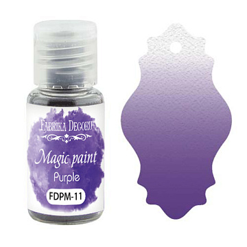 Dry paint Magic paint Violet 15ml