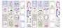 Set of stripes with pictures for decoration  "Wedding of our dream"