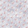 Blatt doppelseitiges Papier für Scrapbooking Shabby Dreams #4-06 12"x12"