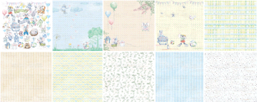 набор бумаги для скрапбукинга my little mousy boy 20x20 см, 10 листов - 2 набор бумаги для скрапбукинга my little mousy boy 20x20 см, 10 листов - 2