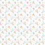 Double-sided scrapbooking paper set Sweet baby girl 12"x12", 10 sheets - 5