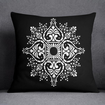 трафарет многоразовый xl (30х30см), растительный орнамент #094 фабрика декору - 2