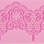 Silicone mat, Flower border #15 - 0