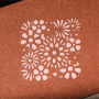 Stencil for crafts 14x14cm "Flower Glade" #054 - 0