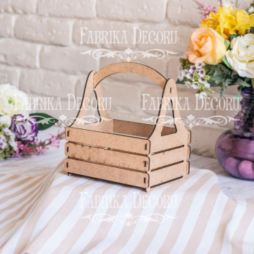 Gift Box for flowers, fruit, presents, 130 x 105 x 145 mm, DIY kit #072 - 2