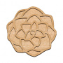  Art board Pine cone 24х24 cm