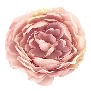 Peony flower maxi Beige and pink, 1 pc