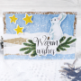 Greeting cards DIY kit, "Christmas greetings" - 2