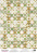 deco vellum colored sheet suzani green, a3 (11,7" х 16,5")