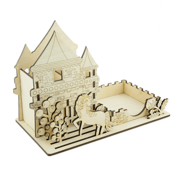 Desk organizer DIY kit "Fairytale castle", #03 - 2