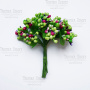 Set of decorative sprigs Lime mix 12pcs