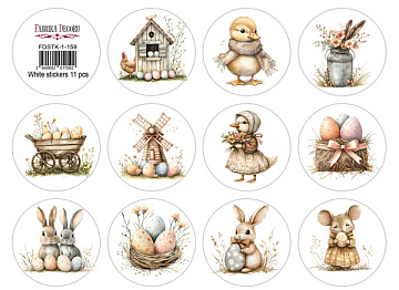 Zestaw naklejek (nalepek) do journalingu #1-159