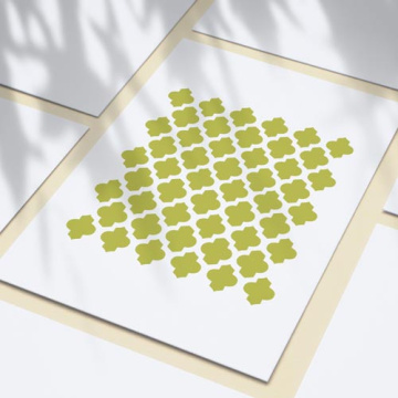 Stencil for crafts 14x14cm "East grate" #042 - 2 Stencil for crafts 14x14cm "East grate" #042 - 2