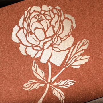 Stencil reusable, 15x20cm Pion, #389 - 2