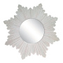 Spiegel Sonne Silber mit Textur, Satz für Kreativität #23