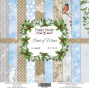 Double-sided scrapbooking paper set Smile of winter 8"x8", 10 sheets - 0