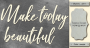 чипборд make today beautiful 10х20 см #404 