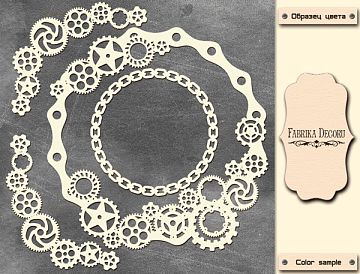 Megaspanplatte "Rahmen - Steampunk 2" #046