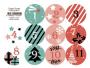 Journaling stickers set #1-105