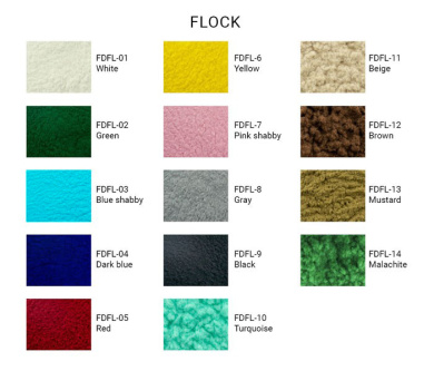 пудра бархатная, цвет голубой шебби, 20 мл - 2