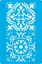 Stencil for crafts 15x20cm "Ornament border 1" #324