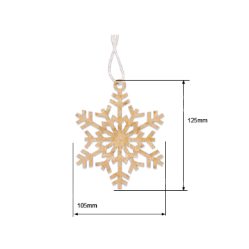 Blank for decoration "Snowflakes-1" #186 - 2