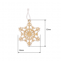 Blank for decoration "Snowflakes-1" #186 - 0