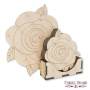 Hot coasters "Roses" #299