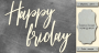 Chipboard "Happy Friday" #454