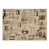 лист крафт бумаги с рисунком vintage women's world #02, 42x29,7 см