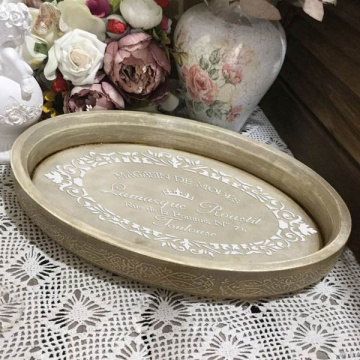 Stencil for decoration XL size (30*30cm), Vintage stamping #076 - 2