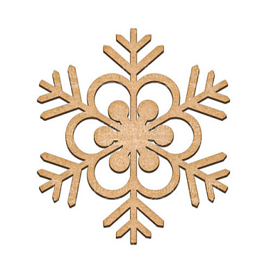  Art board Snowflake 1 18х20 cm