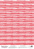 deco vellum colored sheet red and white stripes, a3 (11,7" х 16,5")