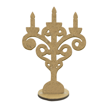 3D figures for decorating dollhouses and shadow boxes, Candle holder, pointe shoes, 3 ballerinas, Set #65 - 2 3D figures for decorating dollhouses and shadow boxes, Candle holder, pointe shoes, 3 ballerinas, Set #65 - 2