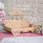 Cupcake stand "Carriage-2", 300 х 200 х 245 mm, DIY set  #056 - 0