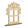 3D-Figuren für Puppenhäuser und Schattenkästen Dekoration Windows 3-tlg, Set #64