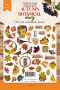 Set of die cuts Autumn botanical diary, 63 pcs - 0