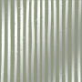 Sheet of single-sided paper embossed with silver foil, pattern Silver Stripes Olive 12"x12" 