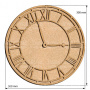  Art board Clock 2 30х30 cm - 0